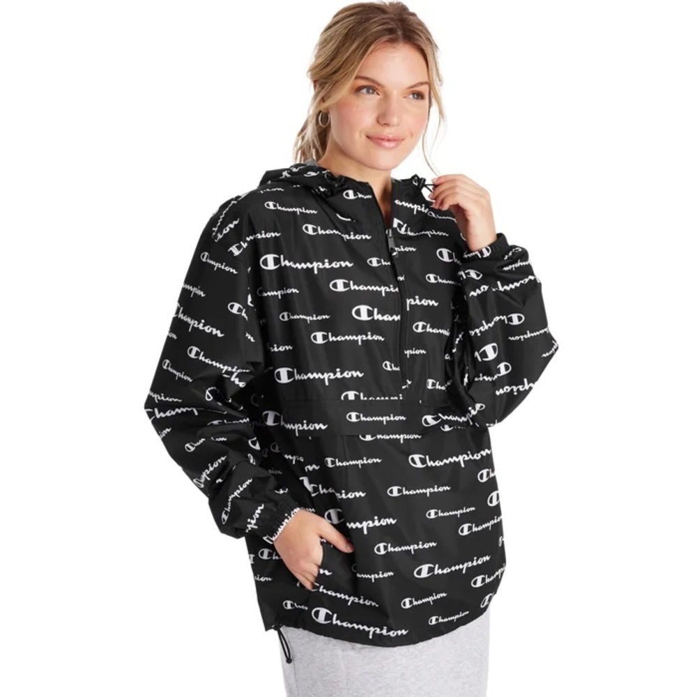 CHAMPION LOGO WINDBREAKER JACKET
